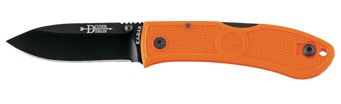 Knives KA BAR Knives KBA DOZIER FOLD HUNTER ORANGE